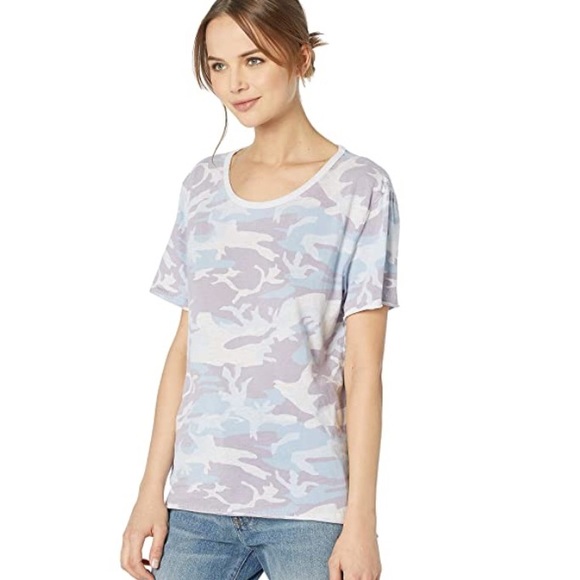 Free People Camo Print Army Tee - Picture 4 of 4